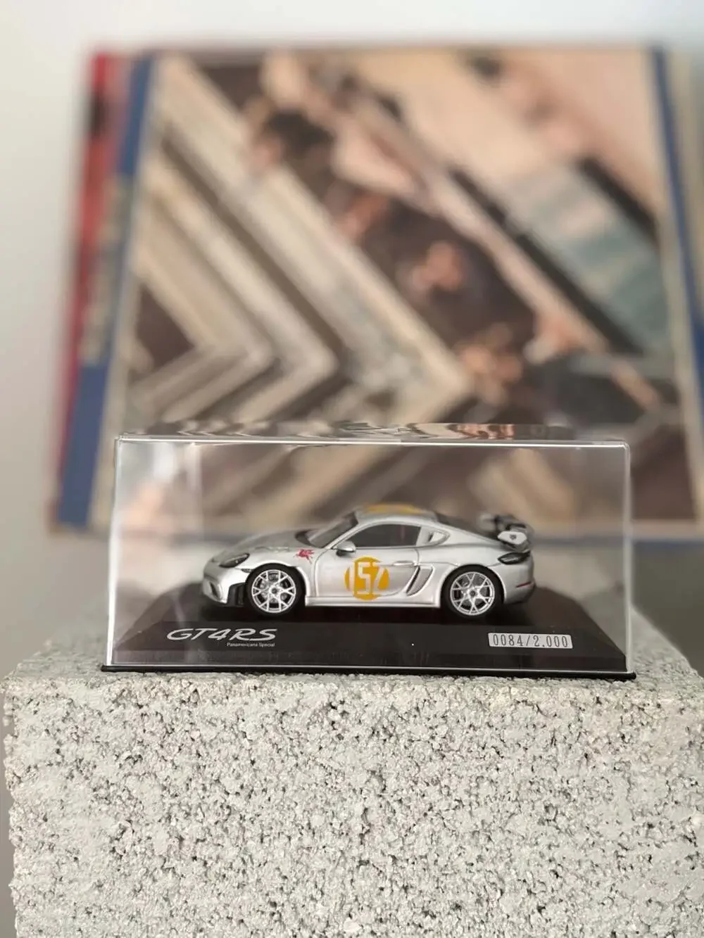 Minichamps 1:43 Porsche 718 (982) GT4 RS Panamericana Special Tribute #152 Limit